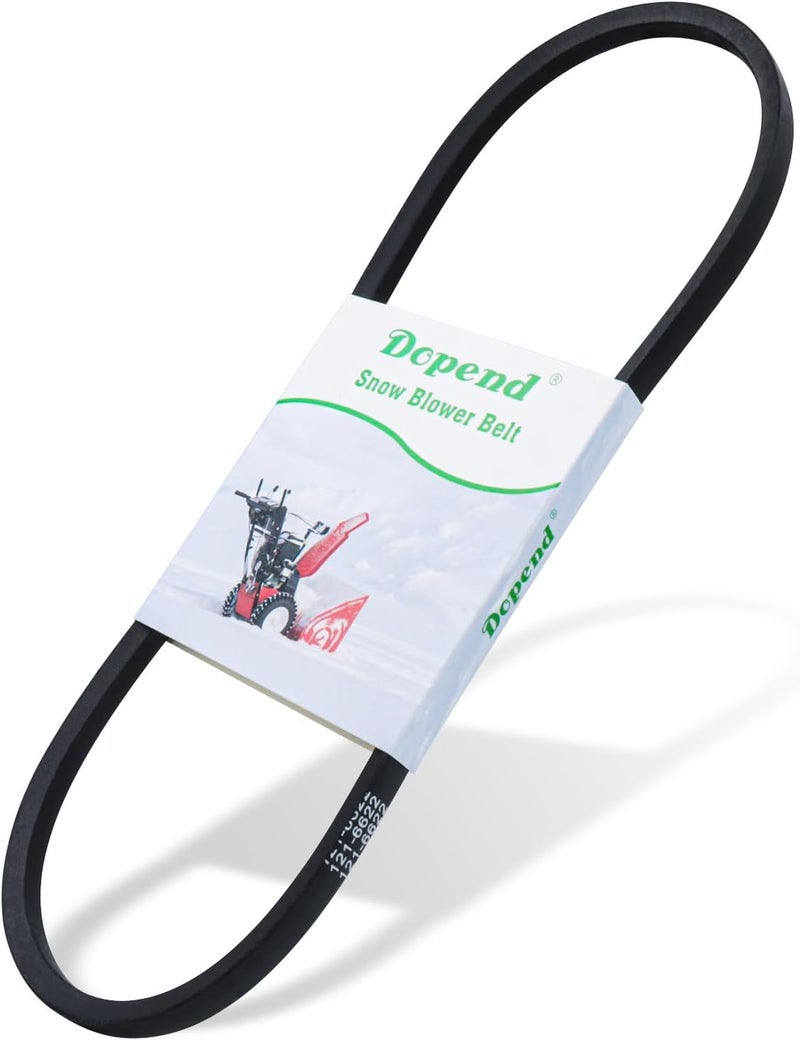 Dopend 121-6622 Auger Drive Belt 1/2'' x 35-1/2'' for Toro 38563, 38568, 38741, 38742, 38743, 38744, 38751, Replaces Toro Power Clear 721, 721E, 721R Paddles Snow Blower - Image 1